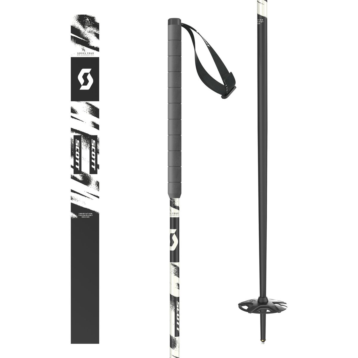 Scott Pole Free 18 black matt (0135) 135 4256750135135