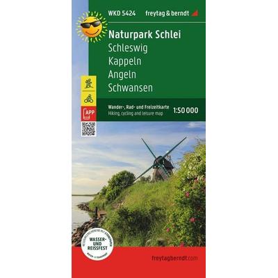 freytag & berndt Wanderkarte WKD 5424 Naturpark Schlei, Schleswig - Kappeln - Angeln - Schwansen 1:50.000, Sonstige von , KOMPASS Freytag & Berndt,