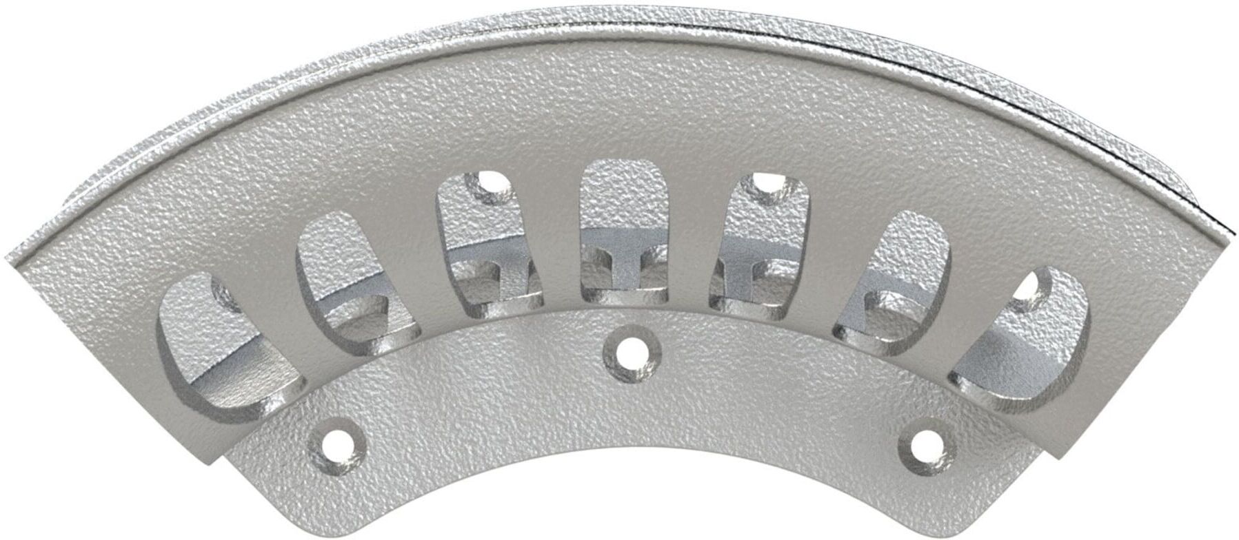 Riegler Schlauchhalter, Aluminium unlackiert, maxi (SH 04)