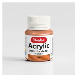 Ideyka Metallic Acrylfarbe Kupfer 20ml (61087436)
