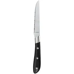 Amefa Achille Noir Set 6 Steakmesser Edelstahl 23X2,4X1,5cm