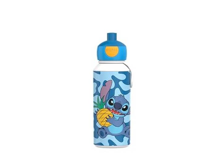 Mepal - Gourde Pop-up Campus Étanche pour L'école - Réutilisable pour Enfant - Sans BPA et Lavable au Lave-Vaisselle - 400 ml - Stitch