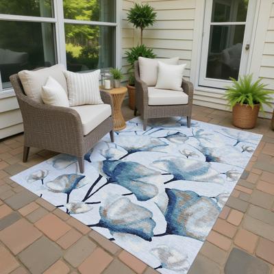 Addison Rugs Machine Washable Indoor/ Outdoor Floral Love Chantille Rug