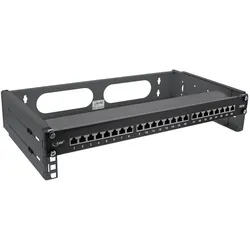 InLine 19" Rack zur Wandmontage (2 HE, 19 Zoll Rack), Serverschrank, Schwarz