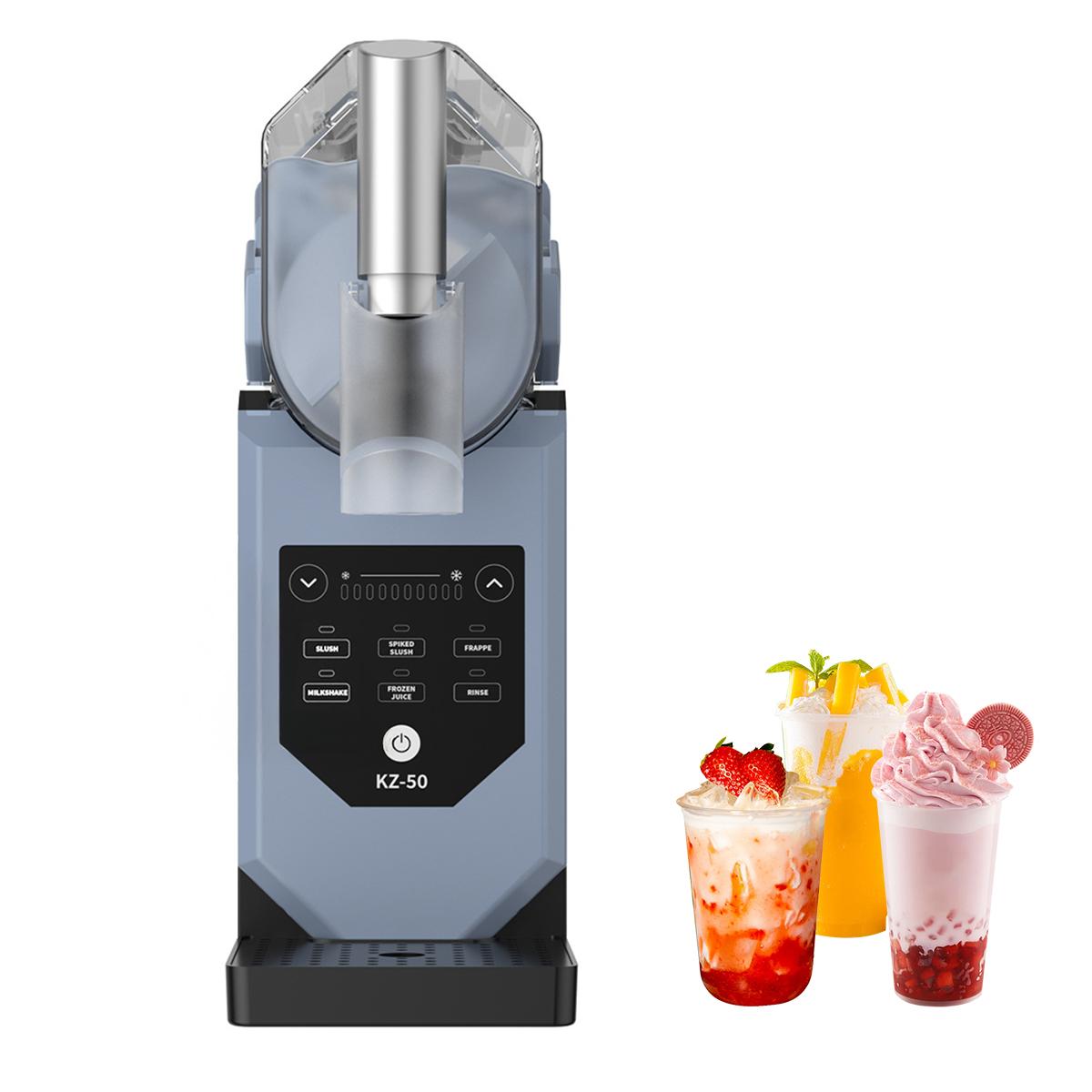 Eismaschinen, slush eis maschine, mit 5 smarten Programmen, Automatische Reinigung, 2L Fassungsvolumen, Turbo Freeze, mit digitalem Rezeptbuch