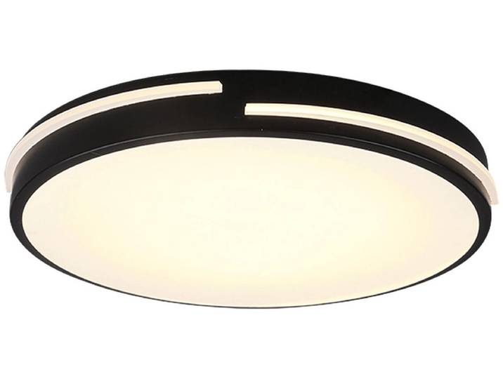 Deckenlampe TACOMA variable Intensität 40cm 24W schwarz