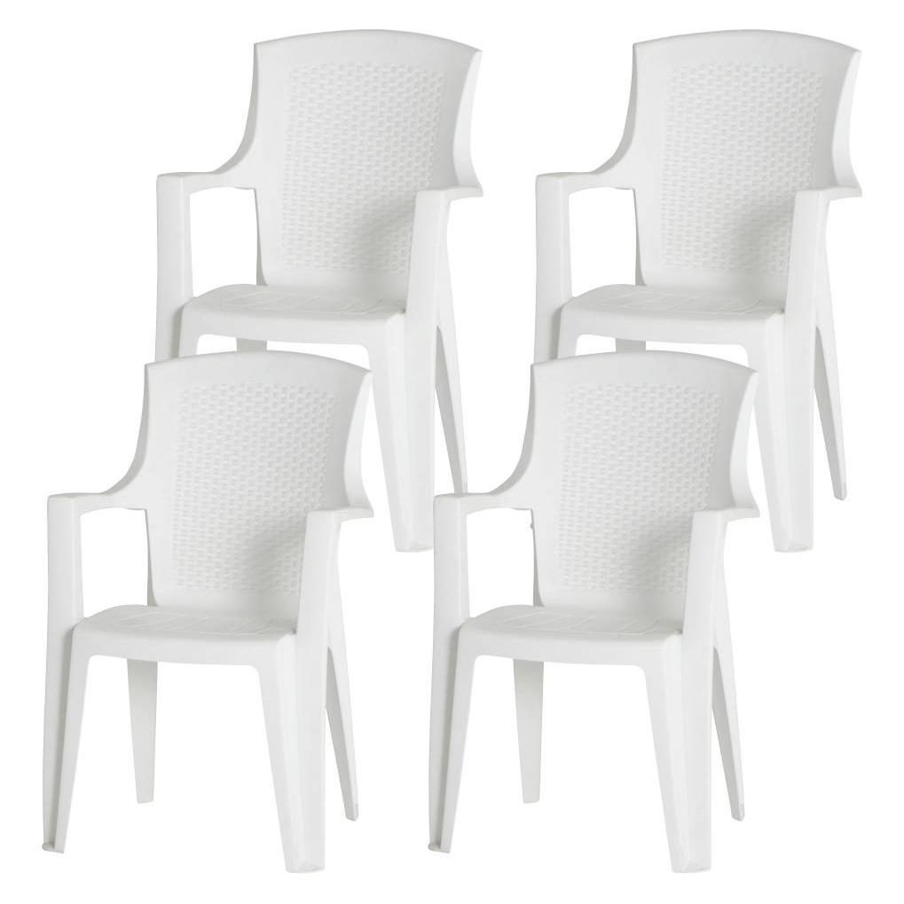 ProGarden Eden SET 4x St-Ses weiss (M73532)