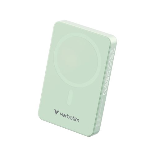 Verbatim Essential Power Bank magn.wirel. 10000mAh grün 32228
