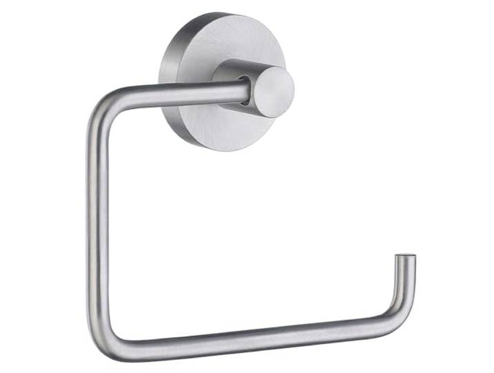 Smedbo Home Toilettenpapierhalter ohne Deckel, Messing, Silber, 14 x 9 x 5 cm