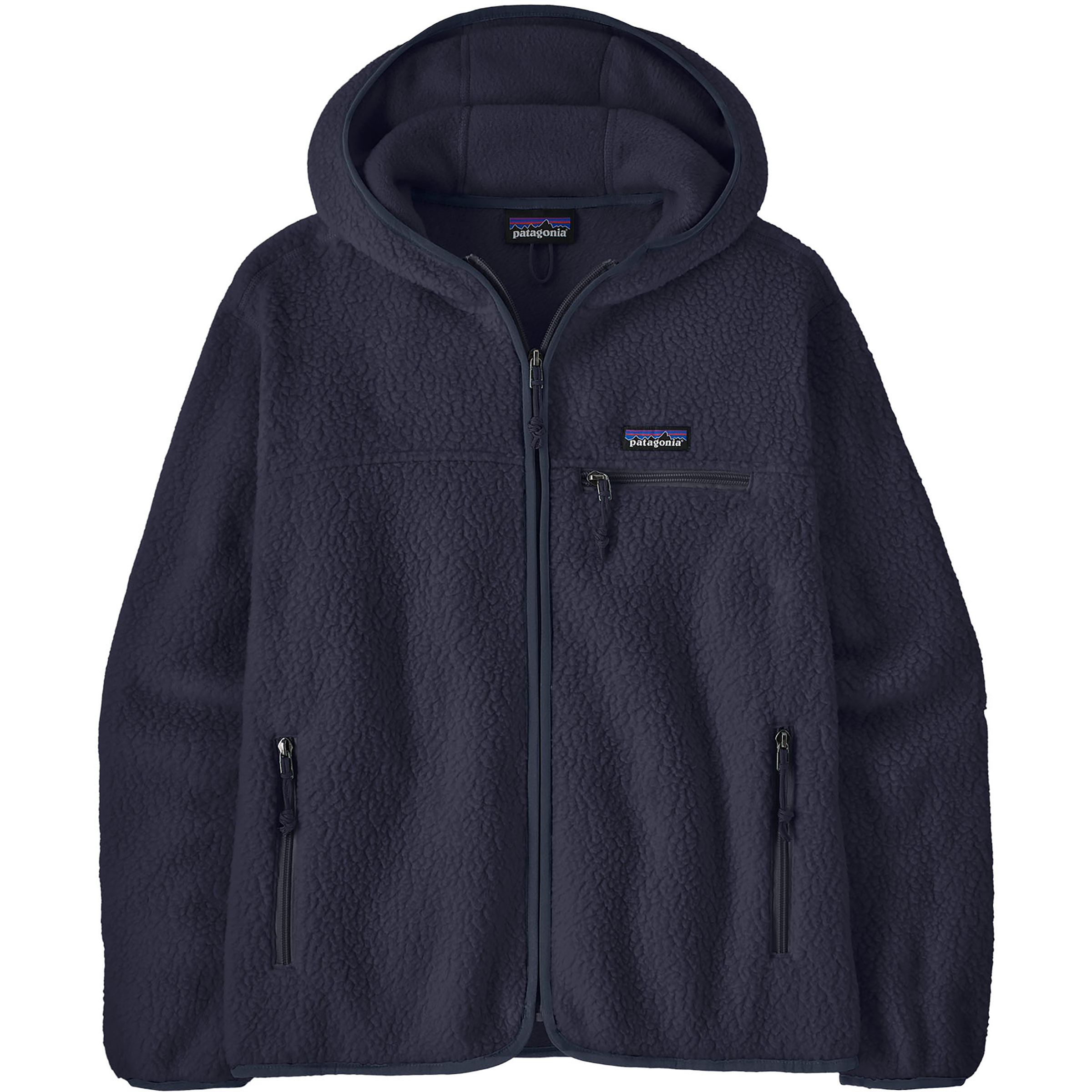 Patagonia Retro Pile Damen Fleecejacke schwarz Größe L Trekking Windabweisend Polartec