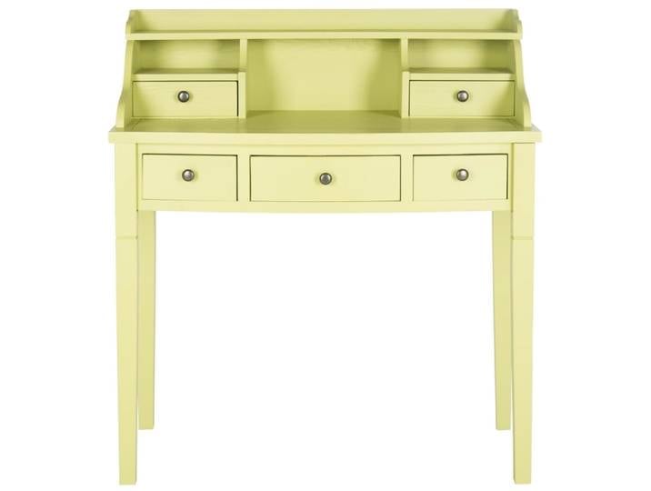 Bureau en pin/mdf, vert avocat
