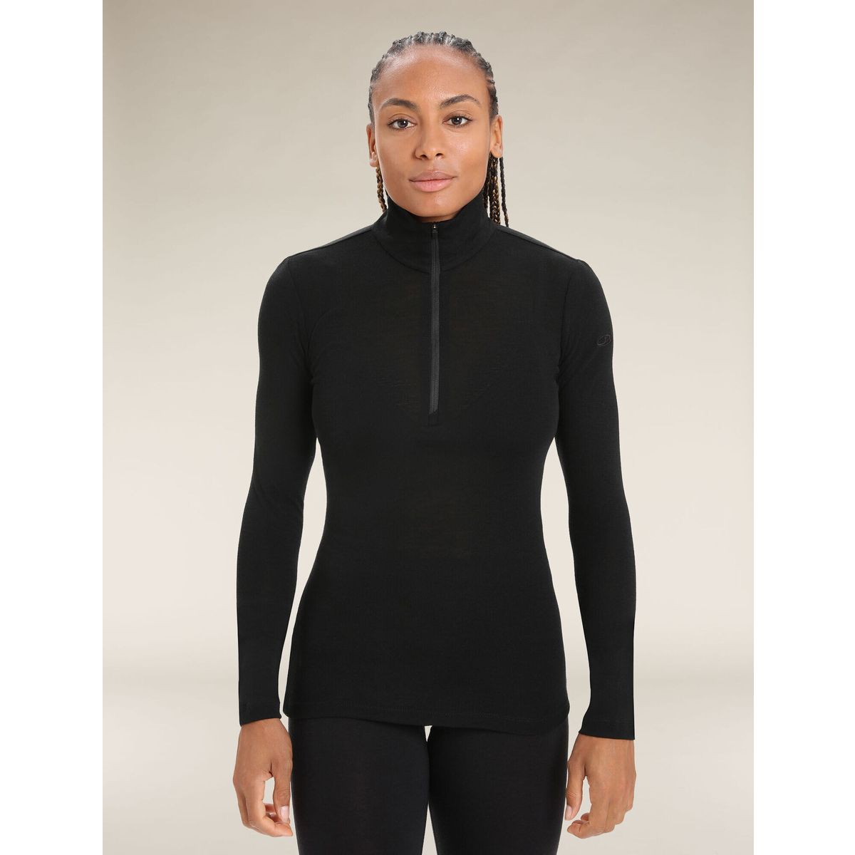 Icebreaker W 175 Everyday Long Sleeve Half Zip black (IB001) XL B04473IB001-XL