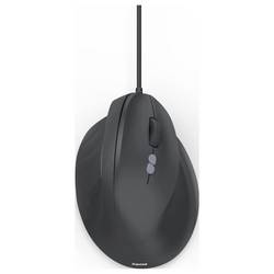 Hama ECM-500R Maus Kabelgebunden Optisch Schwarz 7 Tasten 1800 dpi Ergonomisch 00173086