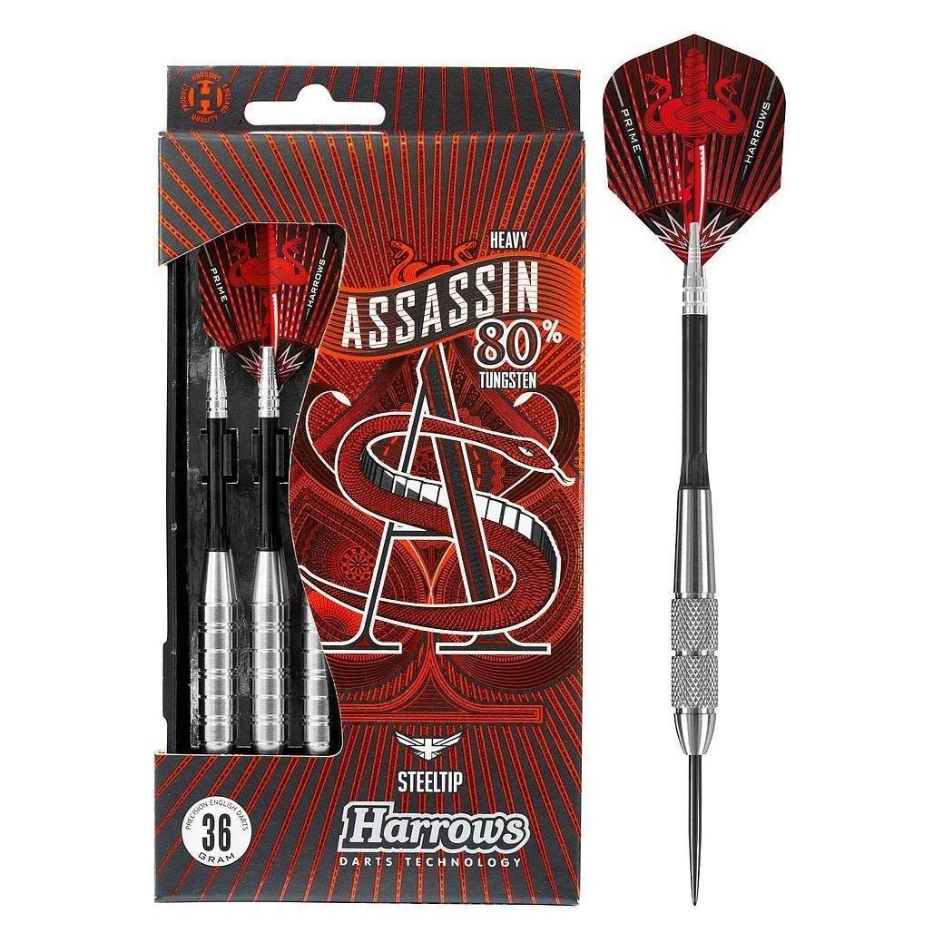 Harrows Darts Steeltip ASSASSIN HEAVY W80 3x32gR (32 g) (BD61632)