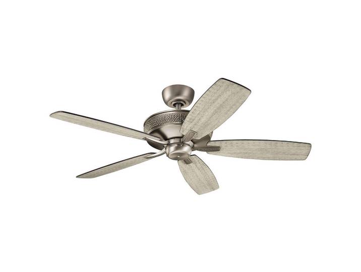 Elstead Lighting Deckenventilator, Metall, 34 cm, RoHS, Fernbedienung, Sommerbetrieb, Winterbetrieb, Lampen & Leuchten, Innenbeleuchtung, Deckenlampe, Deckenlampen