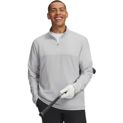 Under Armour Layer Drive Lightweight 1/2 Zip, titan/gruen