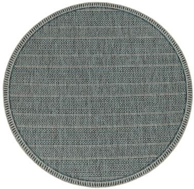 Porch & Den Ziebart Teal Horizon Area Rug