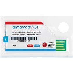 tempmate S1C10A01000 S1C10A01000 Temperatur-Datenlogger Messgröße Temperatur -30 bis +70 °C PDF Funktion, Einwegdatenlogger