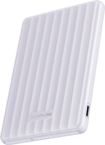 ECOFLOW RAPID Mag 5K Powerbank 5000 mAh Qi Wireless Charging, Magsafe Li-Ion USB-C Purple