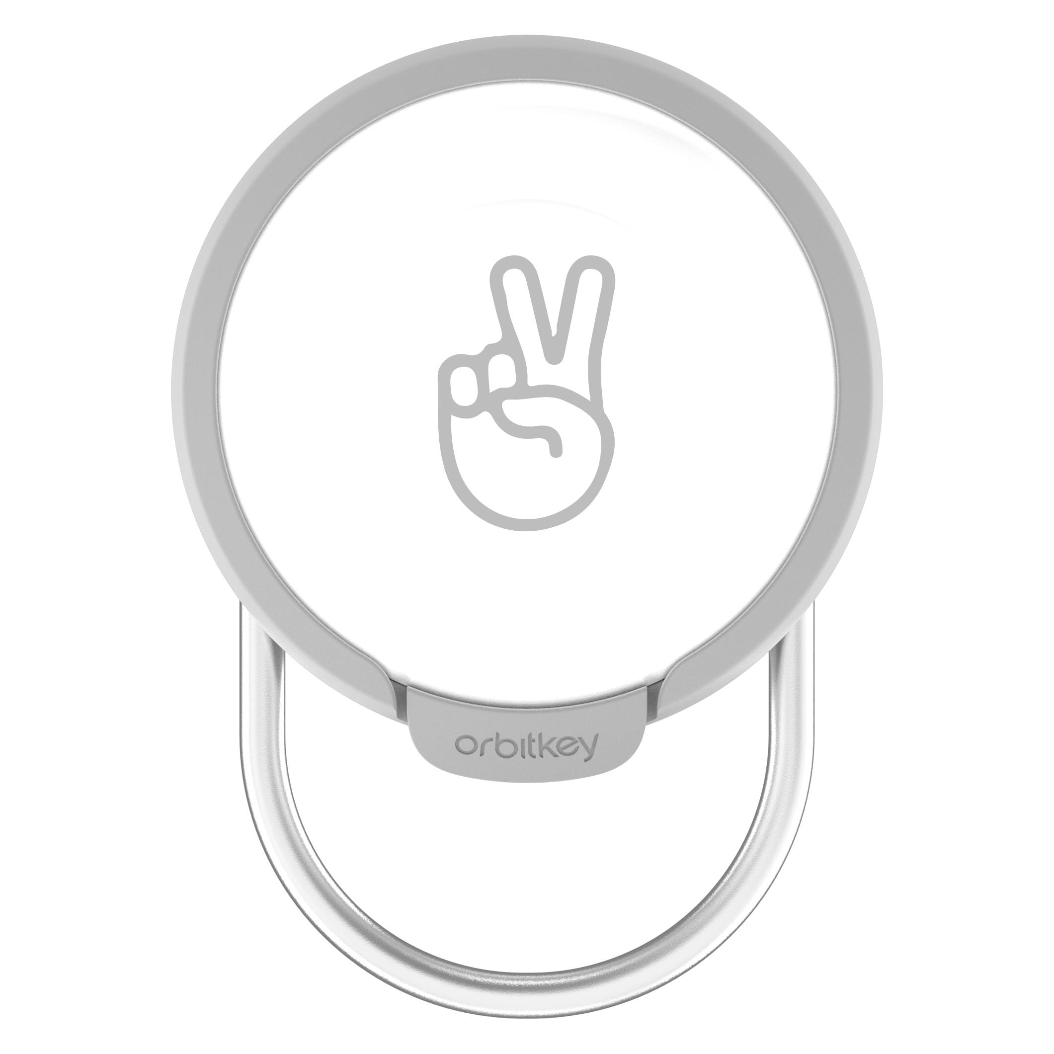 Orbitkey Slim Case for AirTag with Keyring, Granite (TACA-GGR-104)