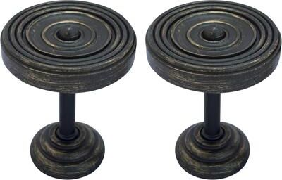 Urbanest Stafford Drapery Medallion Holdback, 2 Pieces