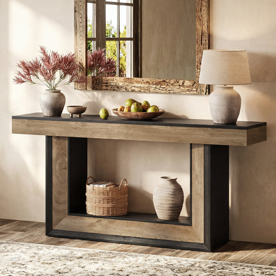 Blue Elephant 160cm Console Table Brown 80cm H X 160cm W X 35cm D