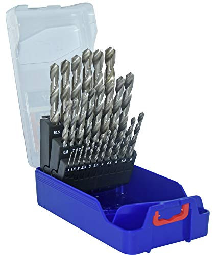 Tivoly T-Box HSS metaalboor set Ø 1 tot 13 mm x 0,5 mm, 25 stuks