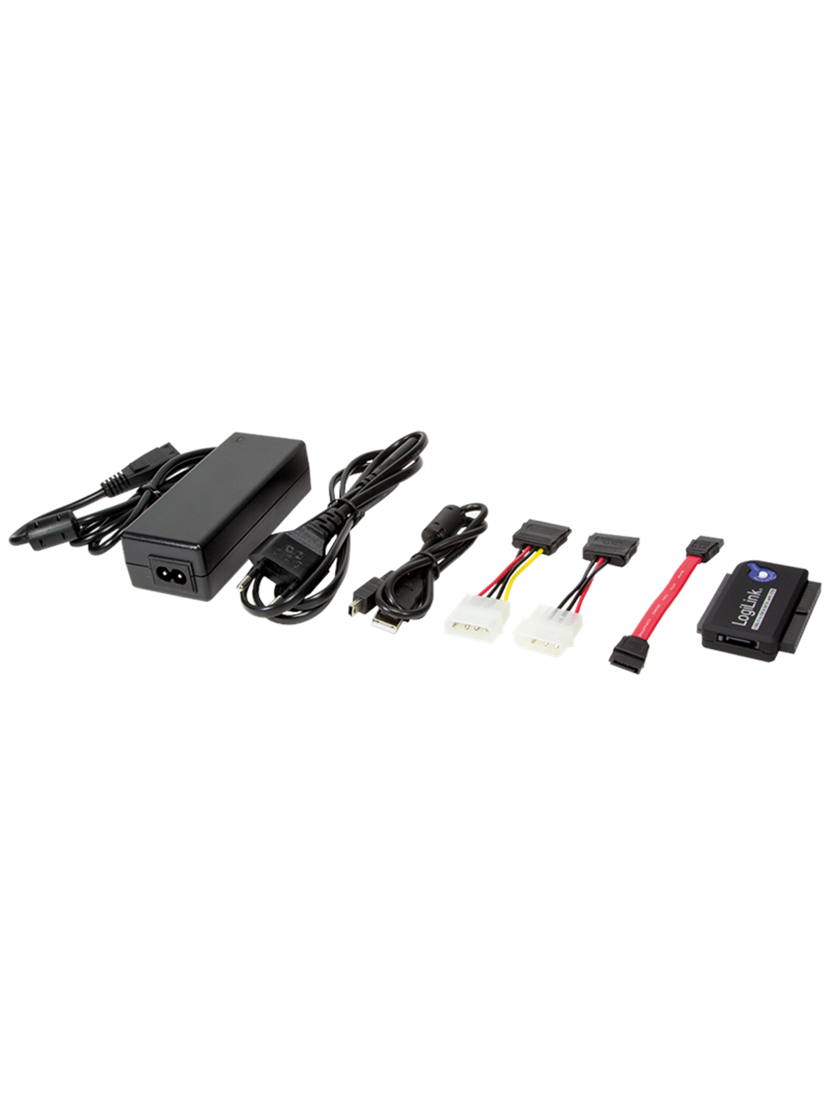 LogiLink Adapter USB 2.0 zu 2.5 + 3.5