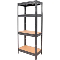 Stier, Kellerregal, Schwerlast-Fachbodenregal Fachlast 600kg HxBxT 1770x900x450 mm