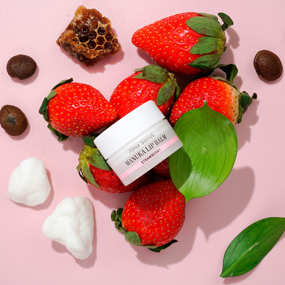 Alma Secret Bálsamo labial Manuka #morango