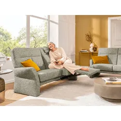 Segmüller Werkstätten Sofa 2-Sitzer Oasis01 Stoff Braun