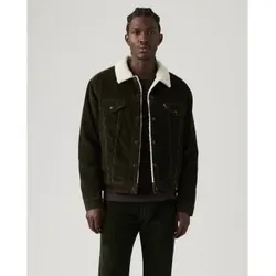 Levi's für Herren. 16365-0355 Jacke ?Type 3 Sherpa Trucker?, schwarz (L), Lässig, Baumwolle