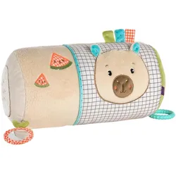 Fehn, Krabbeldecke + Spielbogen, Krabbelrolle Capybara