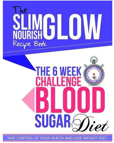 Zoblit Ltd The 6 Week Challenge Blood Sugar Diet by Cook Vitality - Paperback Diet & Recipe Book for Balancing Blood Sugar and Energy