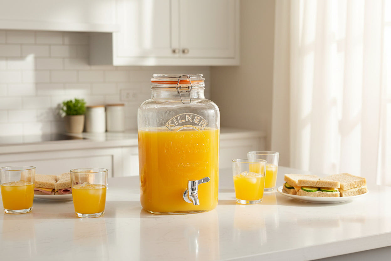 Kilner Clip Top Drinks Dispenser -  8 Litre