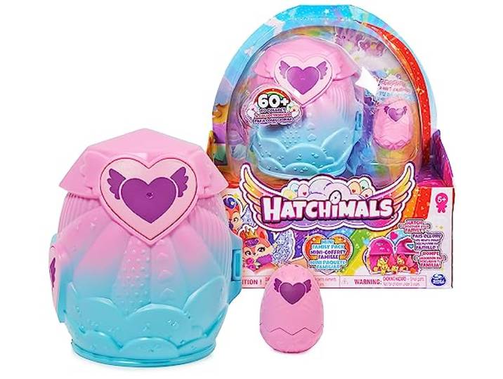 HATCHIMALS Hatchimals CollEGGtibles Familiepakket, kinderspeelgoed vanaf 5 jaar, inclusief exclusieve personages en speelset voor thuis