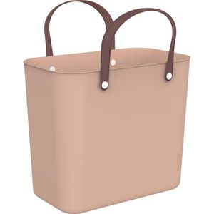 Rotho Einkaufskorb Albula Multibag Style, meadow rose, aus Kunststoff, bis 40 kg, 25 Liter