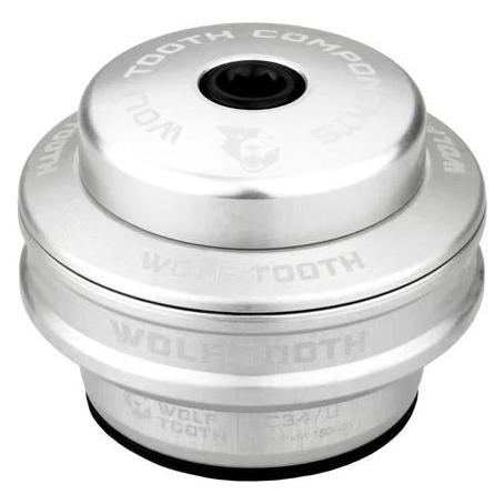 Wolf Tooth Performance Steuersatz Oberteil, 1 1/8", EC34/28.6/H16, short, raw silver (43381380)