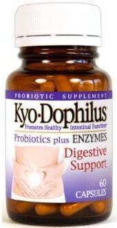 Universo Natural Kyo-Dophilus Con Enzimas 60 Cápsulas