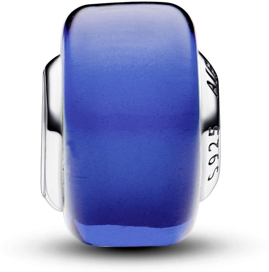 Pandora Moments Blue Mini Murano Glass Charm Sterling silver berlock 793105C00
