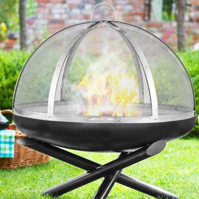 All Categories Goods Stainless Steel Fire Pit Spark Screen Cover Durable Lid For Wood Burning Fire Pits Stainless Steel Fire Pit Spark Screen Cover Durable Lid For Wood Burning Fire Pits