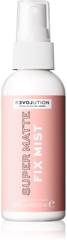 Revolution Relove Super Matte Fix setting spray with matt effect 50 ml