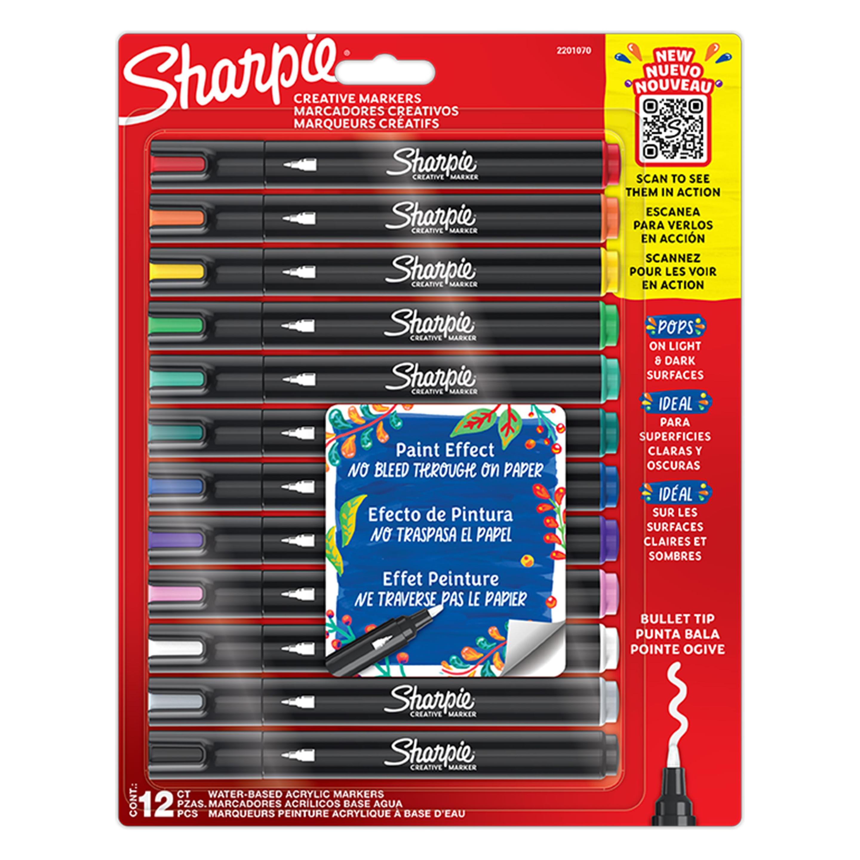 Sharpie Kreativmarker Rundspitze Acryl seegrün (2218070)