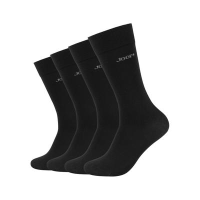 Socken JOOP "premium essentials", Herren, Gr. 39-42, schwarz, Obermaterial: 62% Baumwolle, 36% Polyamid, 2% Elasthan, Socken Socken, Premium Essentials, verstärkte Ferse, haltbare Spitze