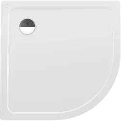 Laufen quadrat Duschwanne „Platina“ 900 × 900 mm mit Antislip, ohne Oberflächenveredelung, in Weiß