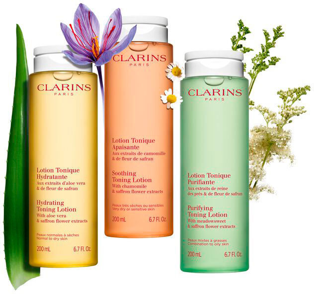 Clarins Loción Tónica hidratante para piel normal a seca 200 ml