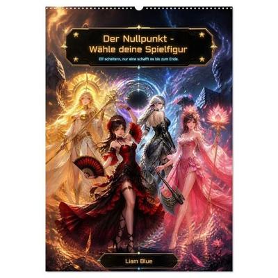 Der Nullpunkt - Wähle deine Spielfigur (Wandkalender 2027 DIN A2 hoch), CALVENDO Monatskalender
