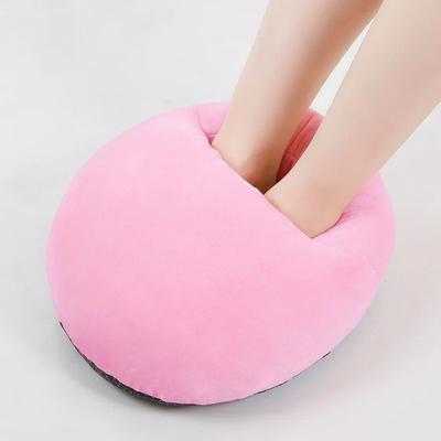 Inspired Living USB Electric Foot Warmer Heating Pad For Under Desk Comfort pink