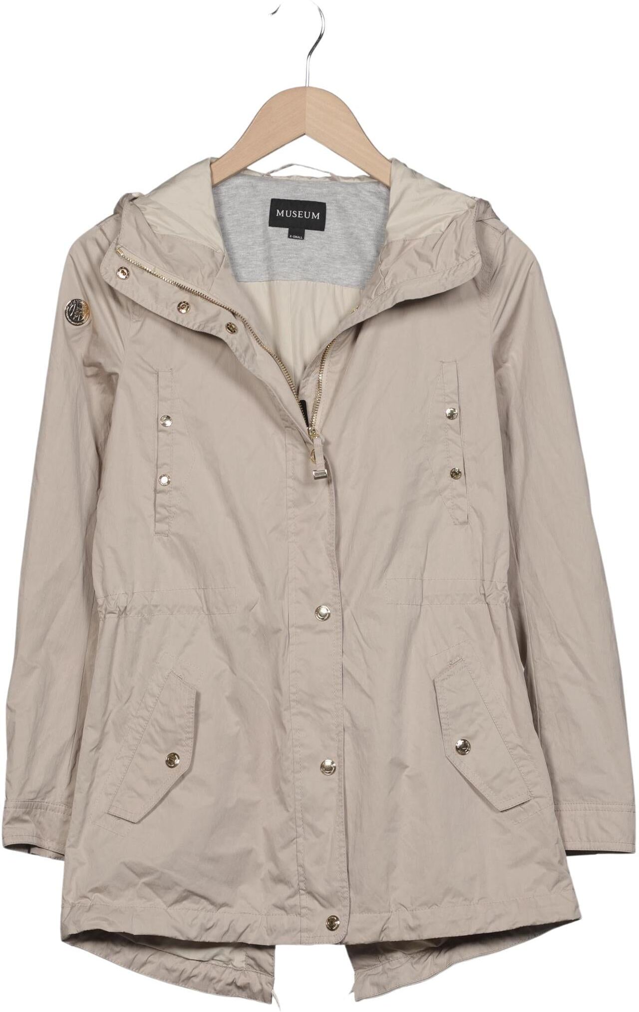 Museum Damen Mantel, Beige, Gr. XS, Synthetik - Second Hand