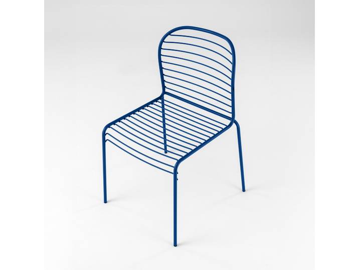 Gartenstuhl Milani Infinito Blau, Neu